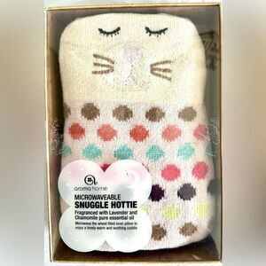 Aroma Home Bunny Snuggle Hottie Microwave Heat Pillow Lavender Chamomile Gift